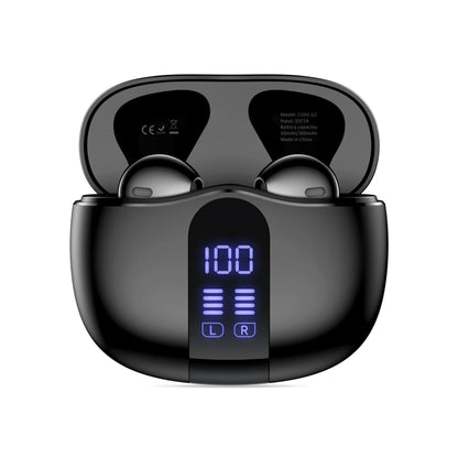 Handsfree Bluetooth Tech-Protect Ultraboost Core G2, TWS, Svart