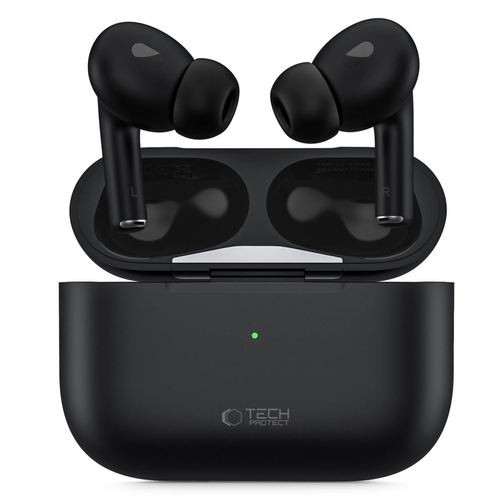 Håndfri Bluetooth Tech-Protect Ultraboost Pro, TWS, svart