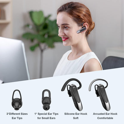 Handsfree Bluetooth Techsuit CB2 AirTalk, A2DP, Svart