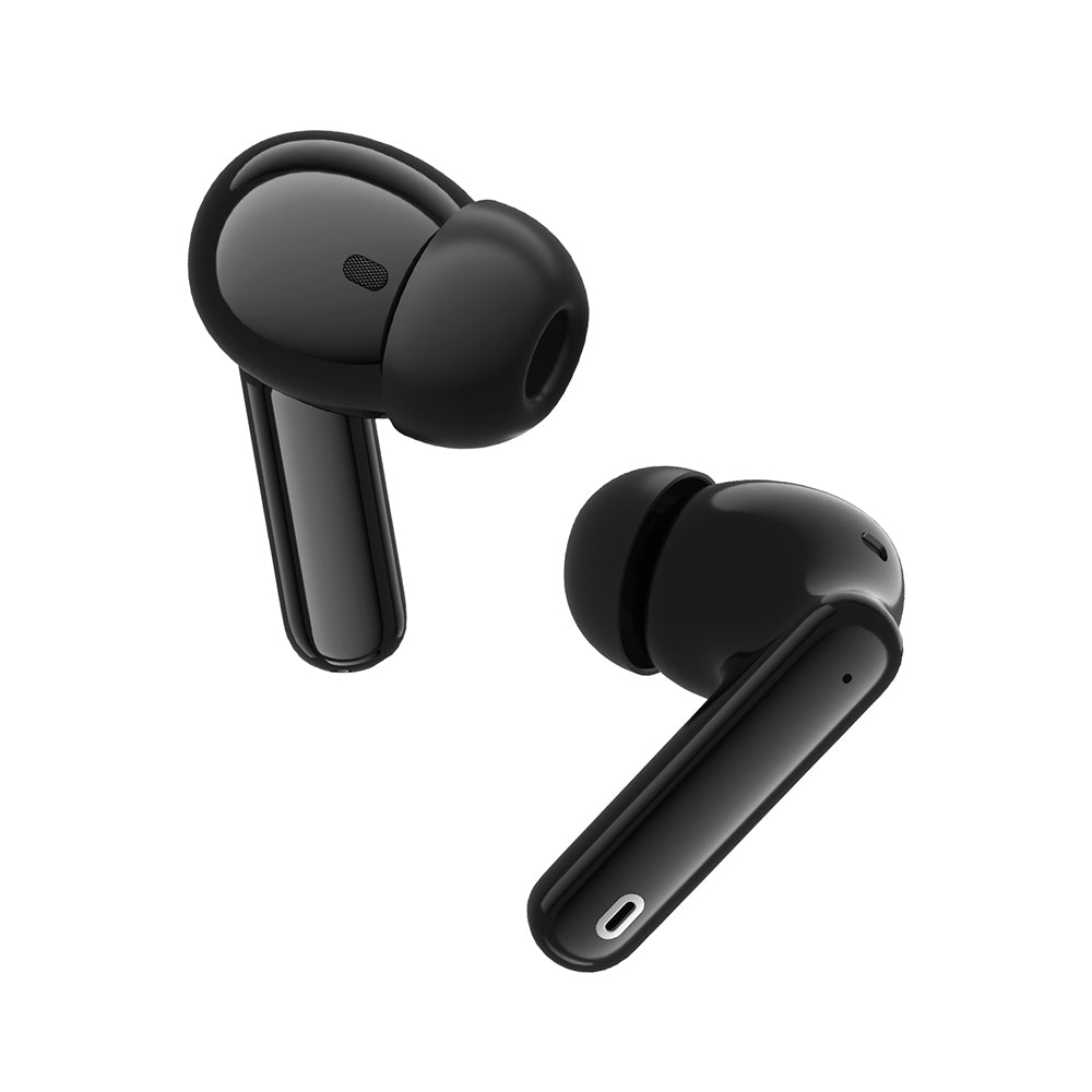 Handsfree Bluetooth Techsuit CW1 Audira Pro, TWS, ANC, Svart