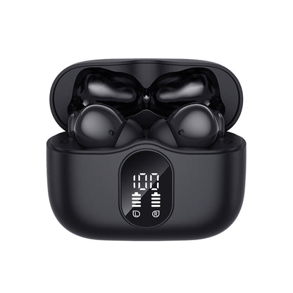 Handsfree Bluetooth Techsuit CW3 WaveBeat 100, TWS, ANC, Svart