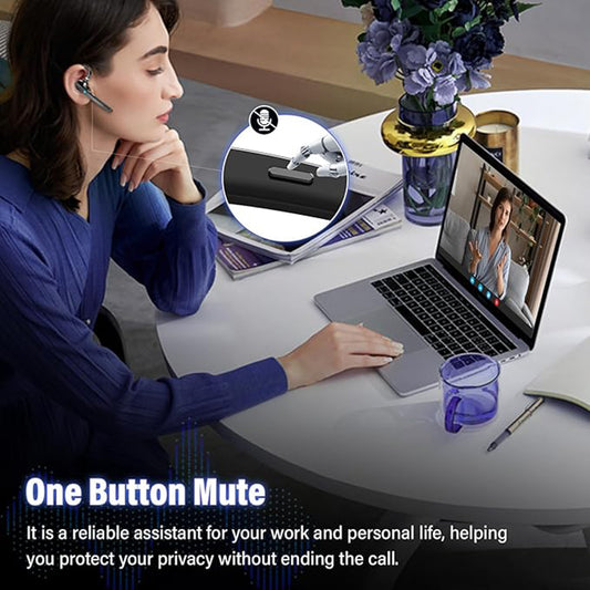 Handsfree Bluetooth Techsuit G9 TalkZen, A2DP, Svart