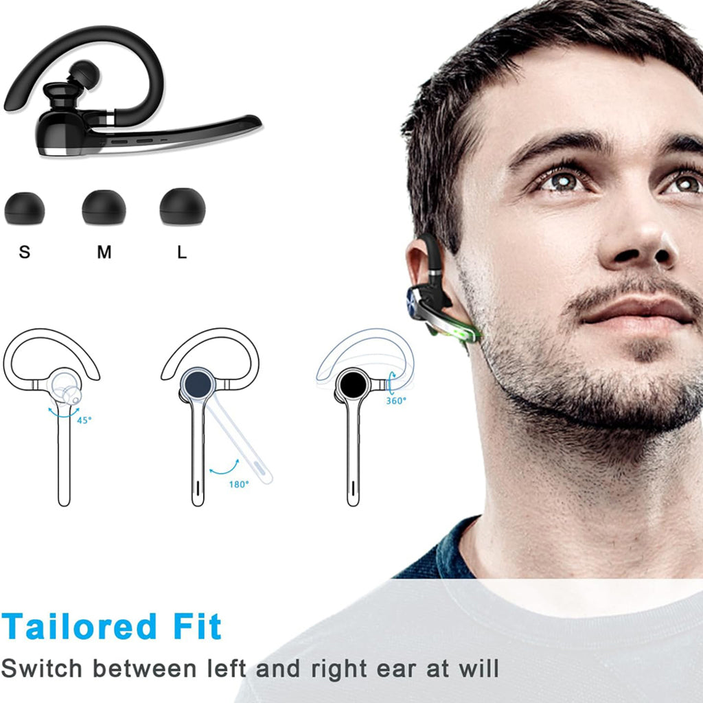 Handsfree Bluetooth Techsuit NeXound G7, MultiPoint, A2DP, Svart