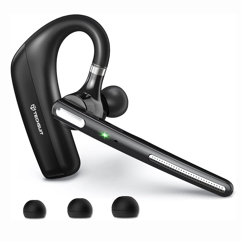Handsfree Bluetooth Techsuit PowerTalks G6, MultiPoint, A2DP, Svart