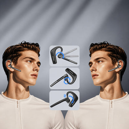Handsfree Bluetooth Techsuit PowerTalks G6, MultiPoint, A2DP, Svart