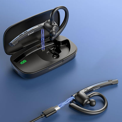 Handsfree Bluetooth Techsuit Vocelis Pro CB4, A2DP, Blå