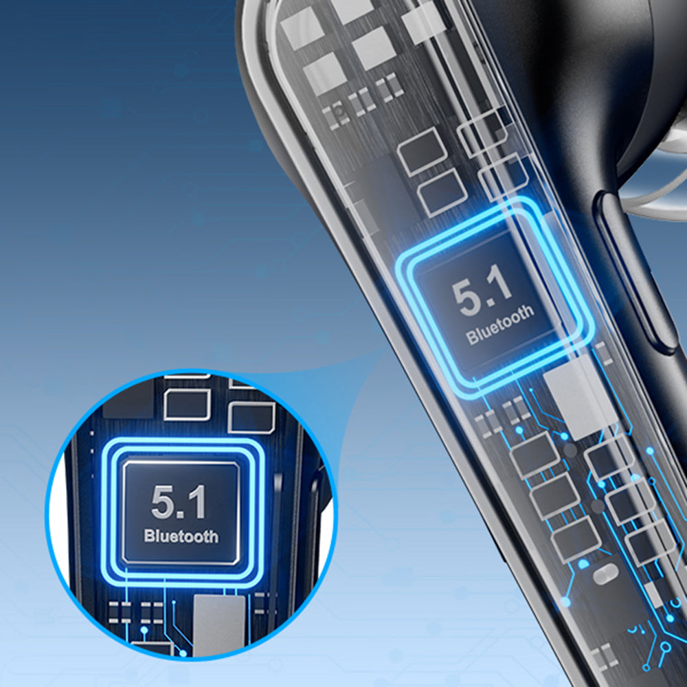 Handsfree Bluetooth Techsuit Voicera CB3, A2DP, Svart