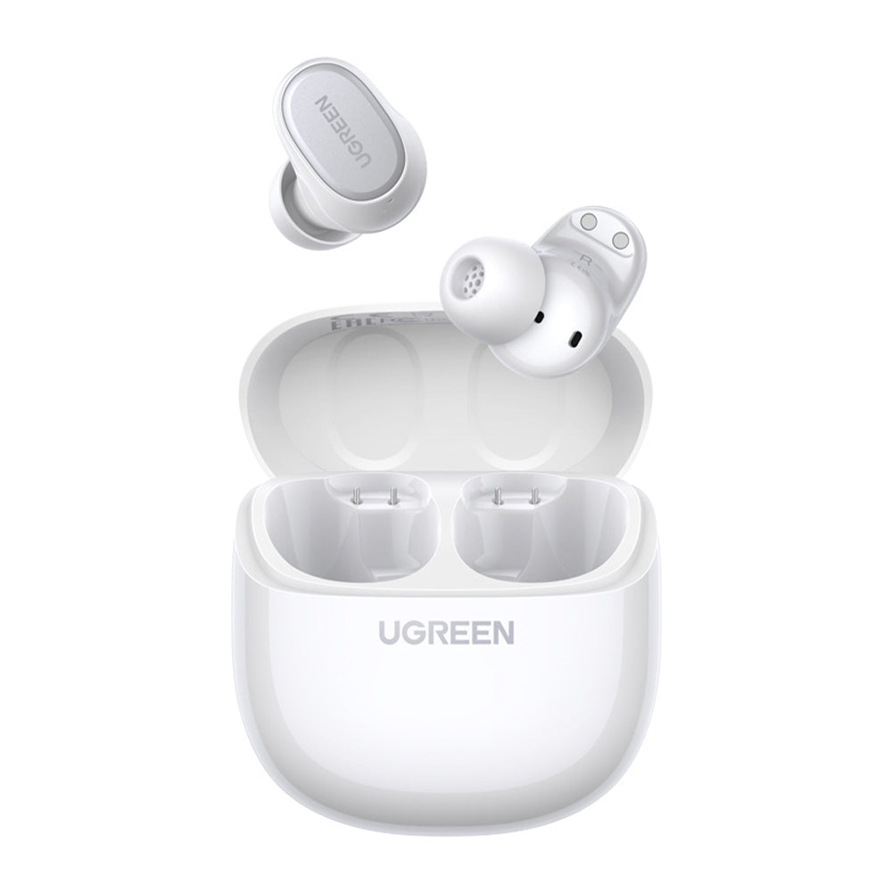 Handsfree Bluetooth UGREEN Dots (75627), TWS, MultiPoint, Hvit