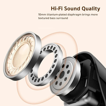 Handsfree Bluetooth UGREEN Dots (75627), TWS, MultiPoint, Hvit