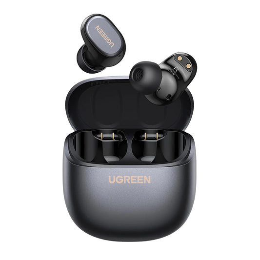 Handsfree Bluetooth UGREEN Dots (75628), TWS, MultiPoint, Svart