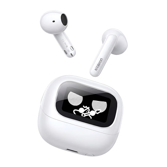 Handsfree Bluetooth UGREEN HiTune H6 Magic WS216 (65386), TWS, ANC, MultiPoint, Hvit
