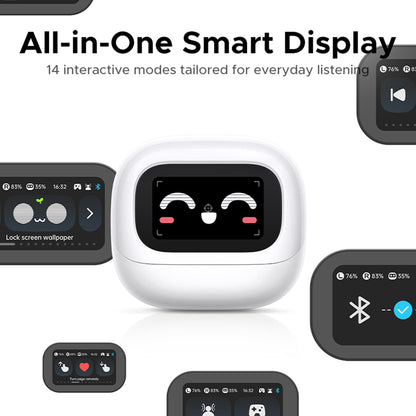 Handsfree Bluetooth UGREEN HiTune H6 Magic WS216 (65386), TWS, ANC, MultiPoint, Hvit