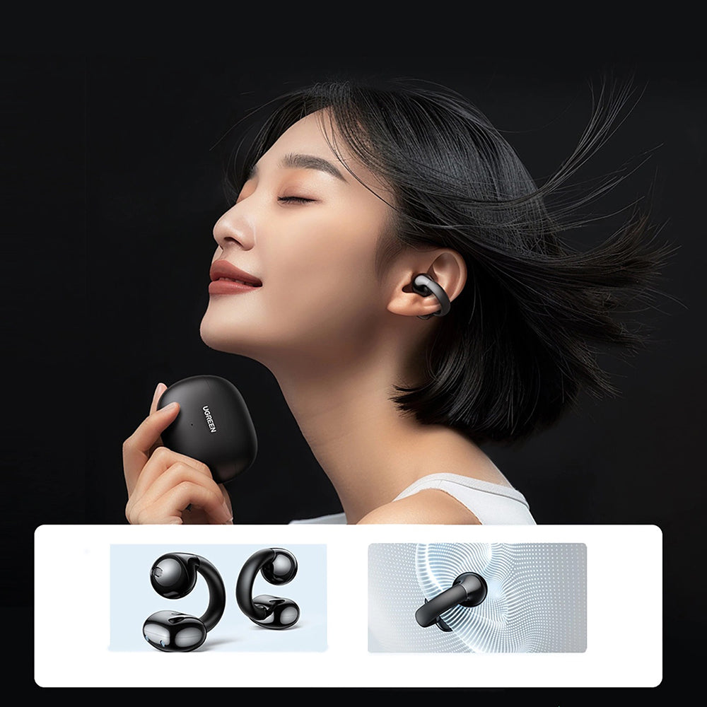 Handsfree Bluetooth UGREEN HiTune S3 True WS209, TWS, Svart
