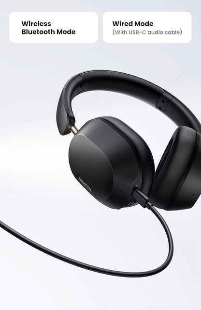 Handsfree Bluetooth UGREEN HiTune Max5C HP203, A2DP, ANC, Svart