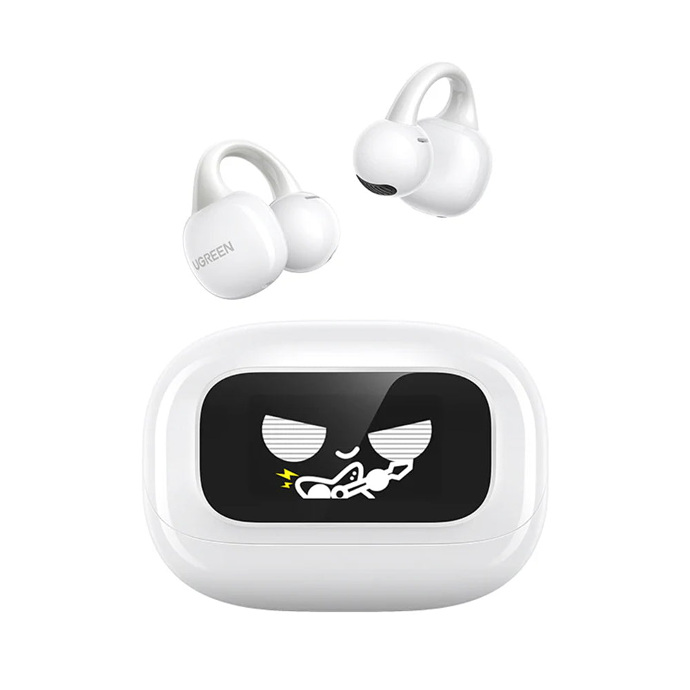 Handsfree Bluetooth UGREEN S6 ClipBuds Magic WS208, TWS, Hvit