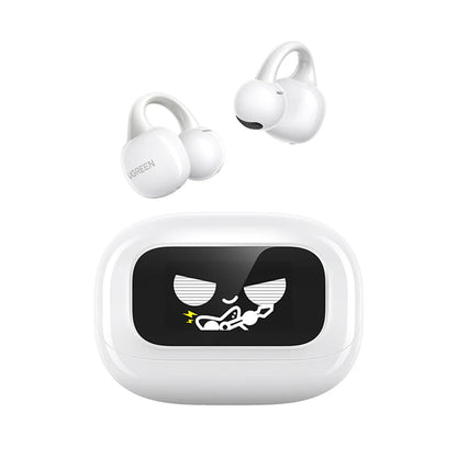 Handsfree Bluetooth UGREEN S6 ClipBuds Magic WS208, TWS, Hvit