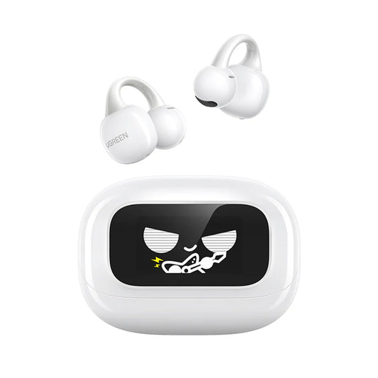 Handsfree Bluetooth UGREEN S6 ClipBuds Magic WS208, TWS, Hvit