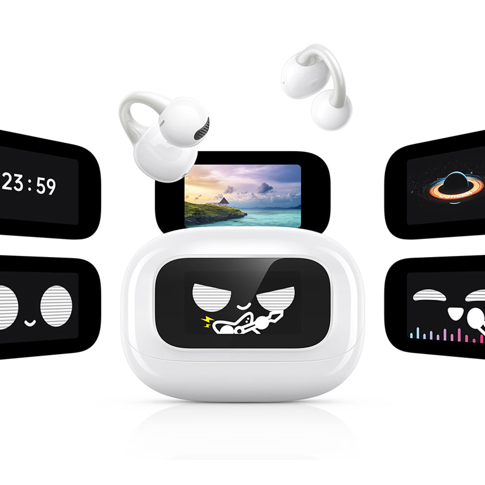 Handsfree Bluetooth UGREEN S6 ClipBuds Magic WS208, TWS, Hvit