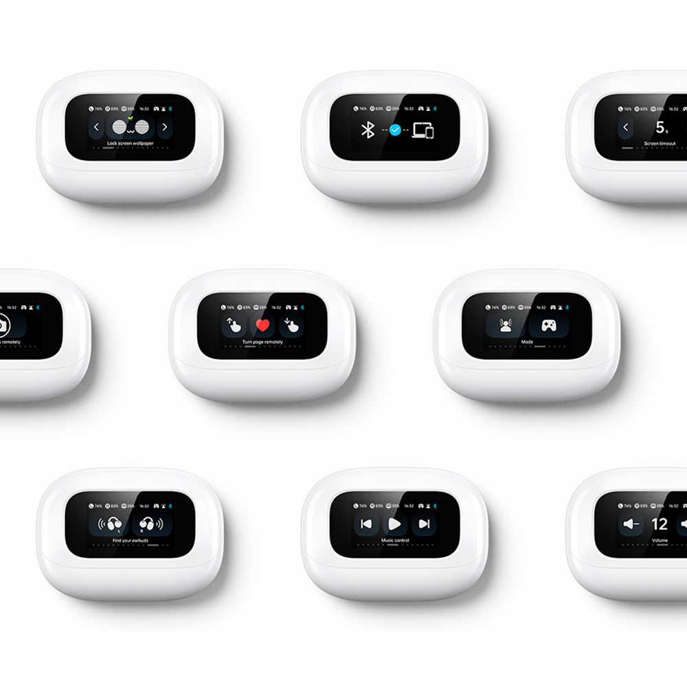 Handsfree Bluetooth UGREEN S6 ClipBuds Magic WS208, TWS, Hvit