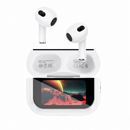 Bluetooth-håndfri XO Design X47 4. generasjon, TWS, hvit