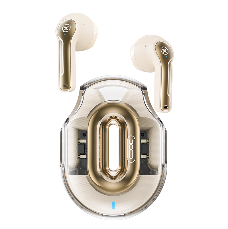 Handsfree Bluetooth XO Design X43, TWS, Beige