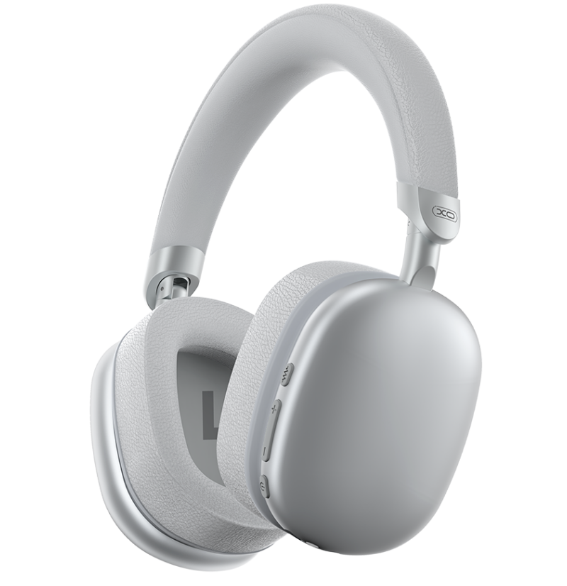 Handsfree Bluetooth XO Design BE55, A2DP, ANC, Sølv