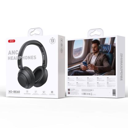 Handsfree Bluetooth XO Design BE60, A2DP, ANC, Svart