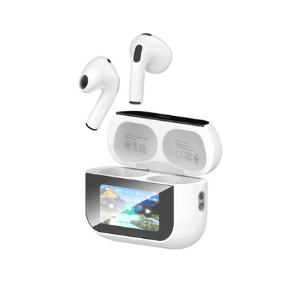 Bluetooth-håndfri XO Design X47 4. generasjon, TWS, hvit