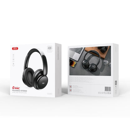Håndfri Bluetooth XO Design BE40, A2DP, ANC, Svart 