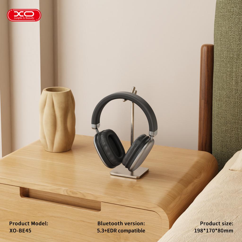Handsfree Bluetooth XO Design BE45, A2DP, Svart