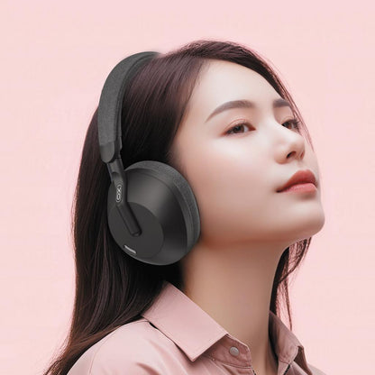 Handsfree Bluetooth XO Design BE49 Qiyue, A2DP, ANC, Svart
