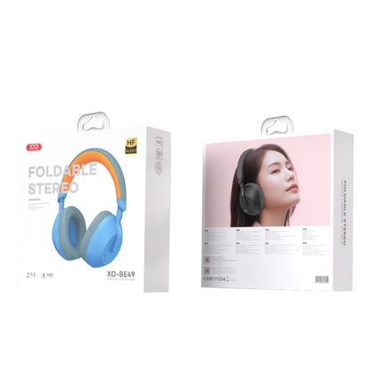 Handsfree Bluetooth XO Design BE49 Qiyue, A2DP, ANC, Blå