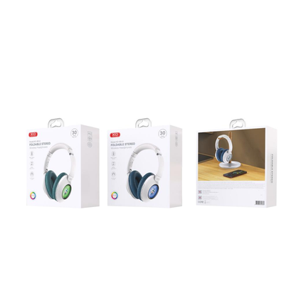 Handsfree Bluetooth XO Design BE43, A2DP, Grønn