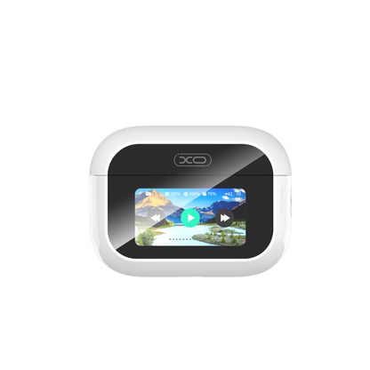 Bluetooth-håndfri XO Design X47 4. generasjon, TWS, hvit