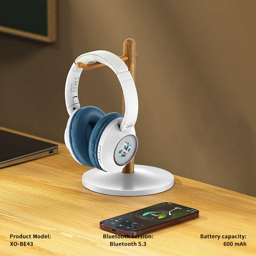 Handsfree Bluetooth XO Design BE43, A2DP, Grønn