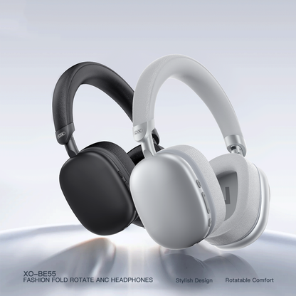 Handsfree Bluetooth XO Design BE55, A2DP, ANC, Sølv
