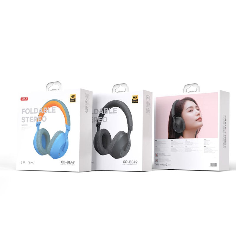 Handsfree Bluetooth XO Design BE49 Qiyue, A2DP, ANC, Svart