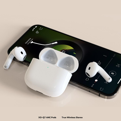 Handsfree Bluetooth XO Design Q7 Pods, TWS, ANC, Hvit