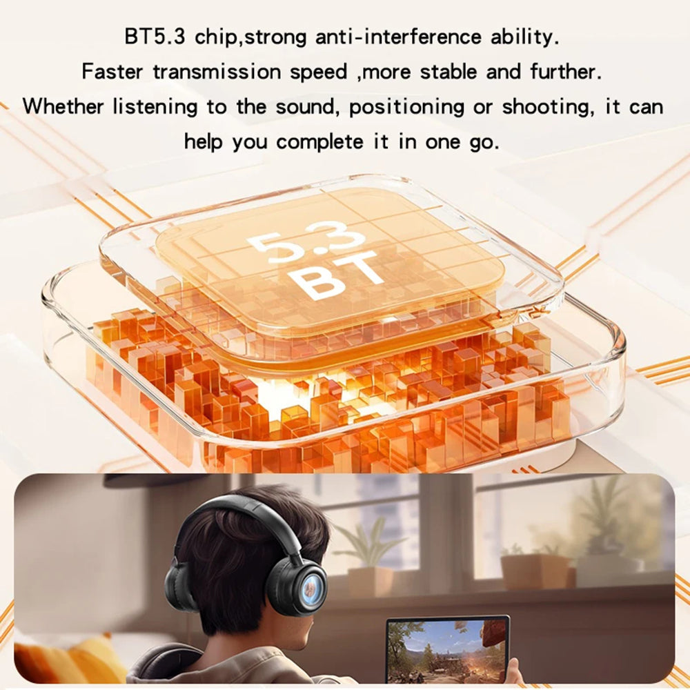 Handsfree Bluetooth Yesido EP06 Kids, A2DP, Svart