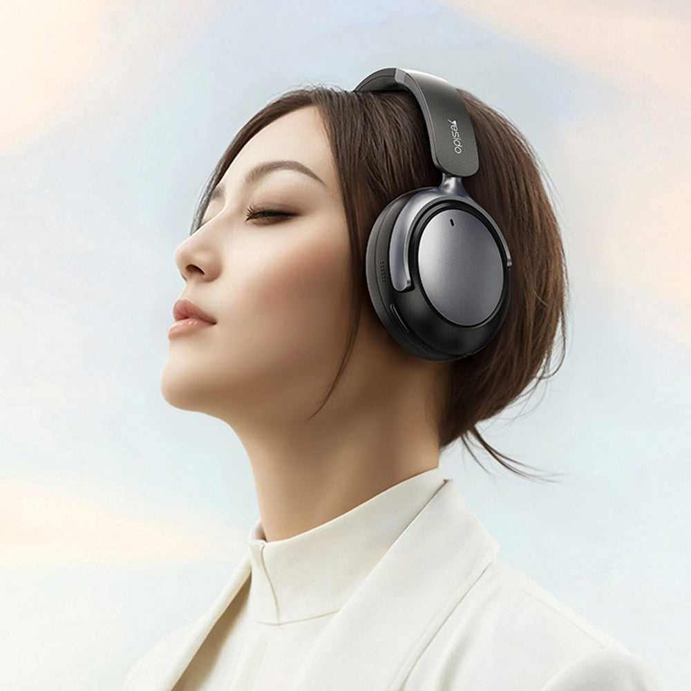 Handsfree Bluetooth Yesido EP07, A2DP, ANC, Svart