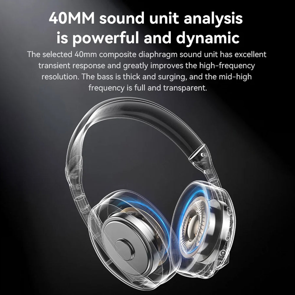 Handsfree Bluetooth Yesido EP08, A2DP, ANC, Svart