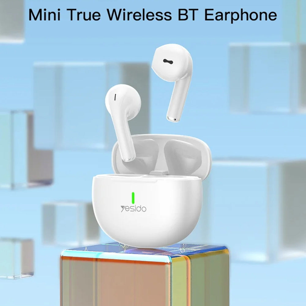 Handsfree Bluetooth Yesido TWS18, TWS, Hvit