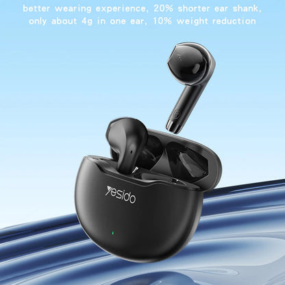 Handsfree Bluetooth Yesido TWS21, TWS, Svart