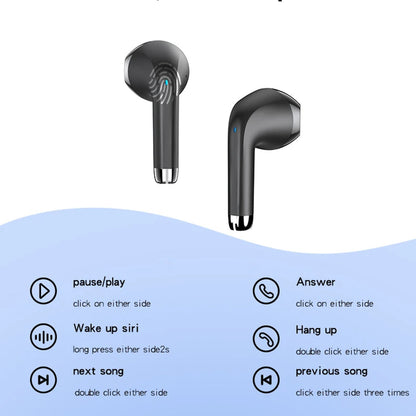 Handsfree Bluetooth Yesido TWS21, TWS, Svart
