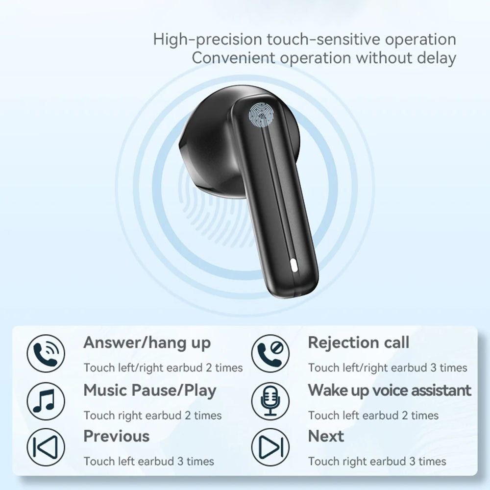 Handsfree Bluetooth Yesido TWS25, TWS, Svart