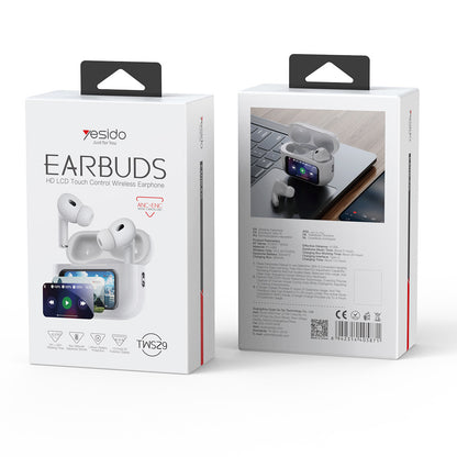 Handsfree Bluetooth Yesido TWS29, TWS, Hvit