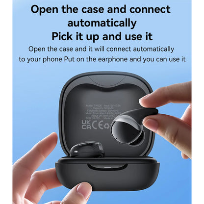 Handsfree Bluetooth Yesido TWS30, TWS, ANC, Svart