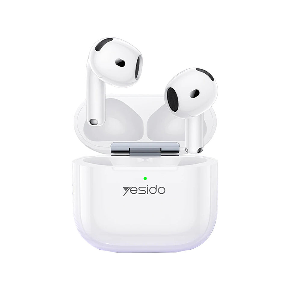 Handsfree Bluetooth Yesido TWS32, TWS, ANC, Hvit