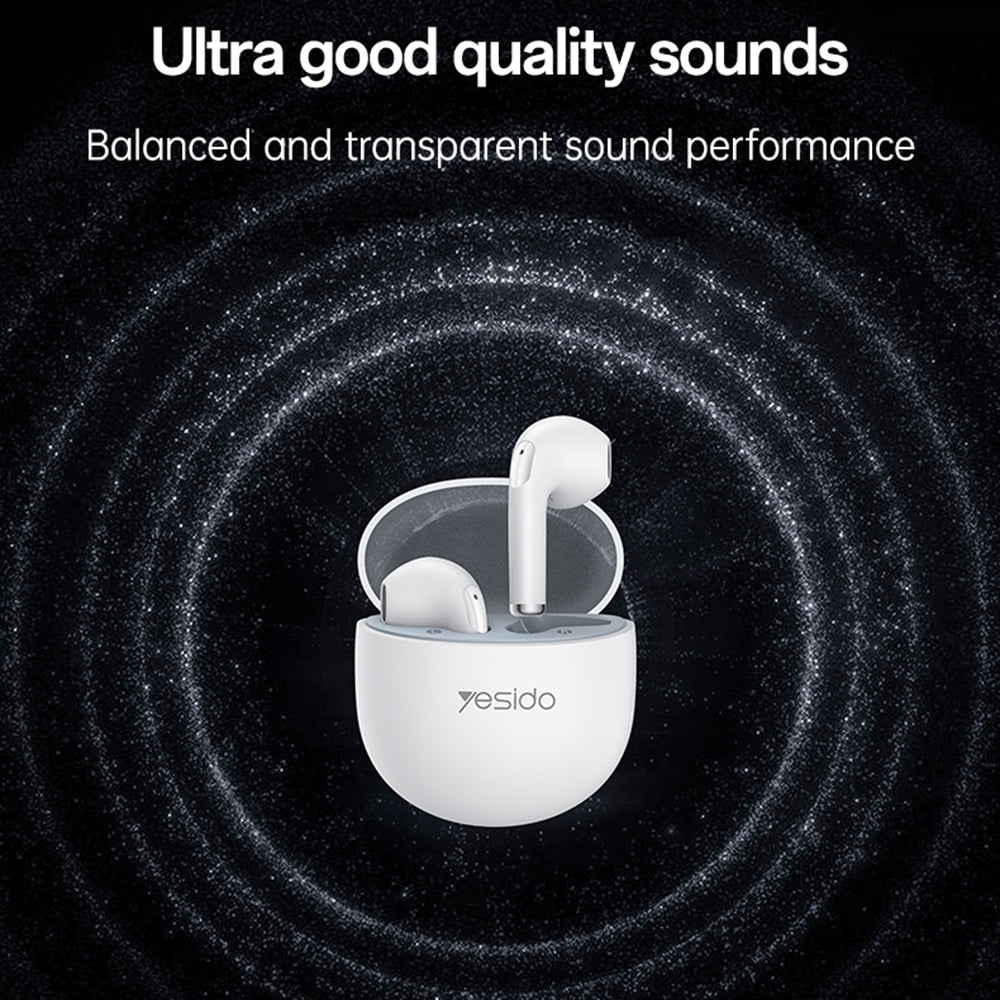 Handsfree Bluetooth Yesido TWS35, TWS, Hvit