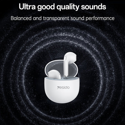 Handsfree Bluetooth Yesido TWS35, TWS, Hvit